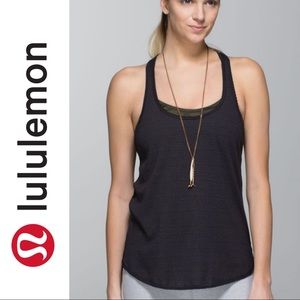 Lululemon Razorback Tank top Singlet black